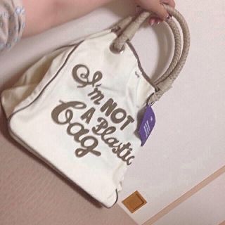 アニヤハインドマーチ(ANYA HINDMARCH)のanya hindmarch エコバック(ハンドバッグ)