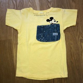 デニムダンガリー(DENIM DUNGAREE)のデニム&ダンガリー☆ミッキーコラボT ③140.ゴートゥ・フィス(Tシャツ/カットソー)