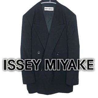 イッセイミヤケ(ISSEY MIYAKE)のISSEY MIYAKE イッセイミヤケ  モードシルエット ダブルジャケット(テーラードジャケット)