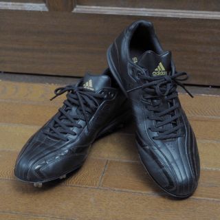 アディダス(adidas)のアディダス 野球スパイク 29cm 金具埋め込み式 2回使用しました(シューズ)