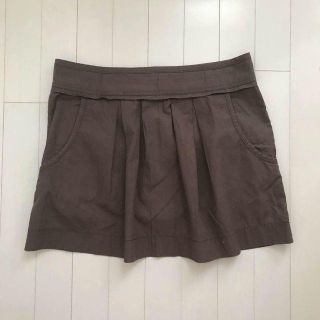 ザラ(ZARA)の【引越し処分】ZARA ミニスカート ブラウン(ミニスカート)