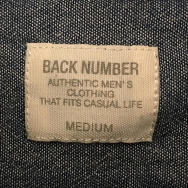 BACK NUMBER(バックナンバー)のカジュアルシャツ メンズのトップス(シャツ)の商品写真
