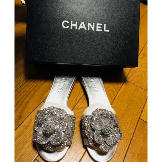 お得な情報満載 CHANEL - CHANELミュールサンダル サンダル お得な情報満載 CHANEL - CHANELミュールサンダル サンダル