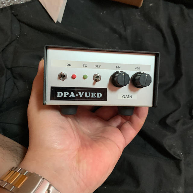 144/430MHZ デュアルバンド受信プリアンプ『DPA.-VUED 144/430MHZ デュアルバンド受信プリアンプ『DPA.-VUED
