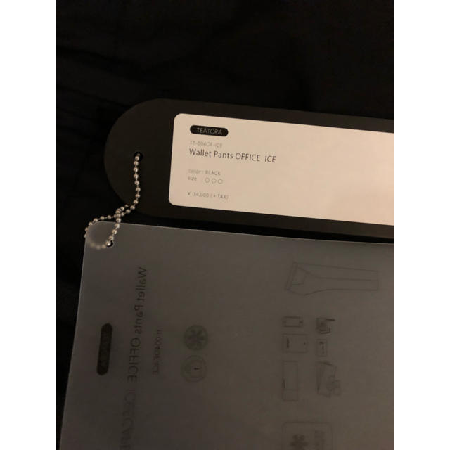COMOLI(コモリ)のTEATORA wallet pants OFFICE ICE メンズのパンツ(スラックス)の商品写真