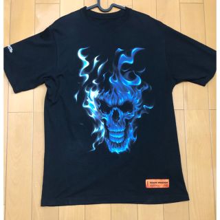 オフホワイト(OFF-WHITE)のHERON PRESTON(ヘロン プレストン) 半袖tシャツ(Tシャツ/カットソー(七分/長袖))