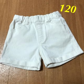 ブランシェス(Branshes)のショートパンツ白 120(パンツ/スパッツ)