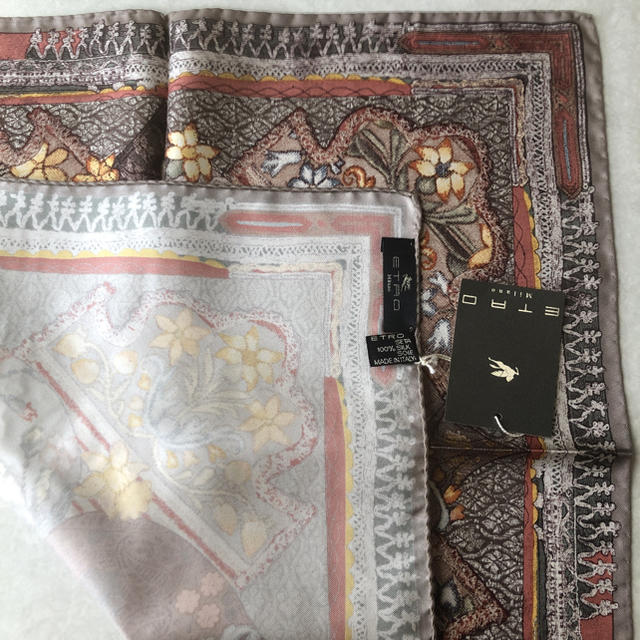 ETRO(エトロ)のエトロ ミニスカーフ ETRO スカーフ ペイズリー バッグチャームにも レディースのファッション小物(バンダナ/スカーフ)の商品写真