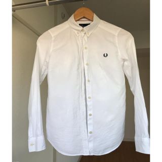 フレッドペリー(FRED PERRY)の【オックスフォードシャツ】日本製 FRED PERRY 白 レディース(シャツ/ブラウス(長袖/七分))