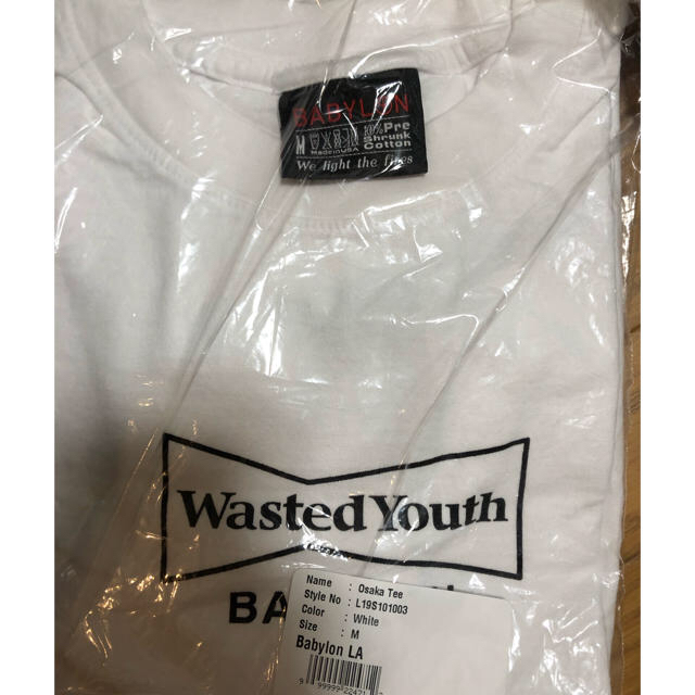 BABYLONE(バビロン)のwasted youth x babylon Tシャツ Mサイズ メンズのトップス(Tシャツ/カットソー(半袖/袖なし))の商品写真