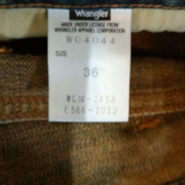 Wrangler(ラングラー)のラングラー（Wrangler）36 メンズのパンツ(デニム/ジーンズ)の商品写真