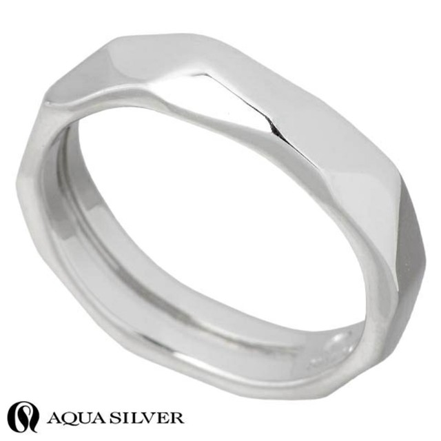 AQUA SILVER Yuragi リング シルバー925 13号 新品未使用 メンズのアクセサリー(リング(指輪))の商品写真