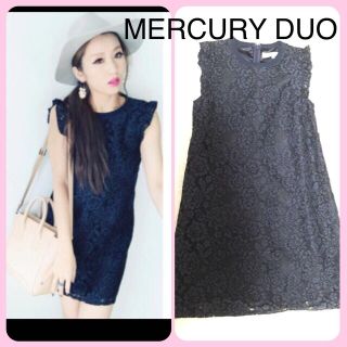 マーキュリーデュオ(MERCURYDUO)のMERCURY DUO ワンピ♡(ひざ丈ワンピース)