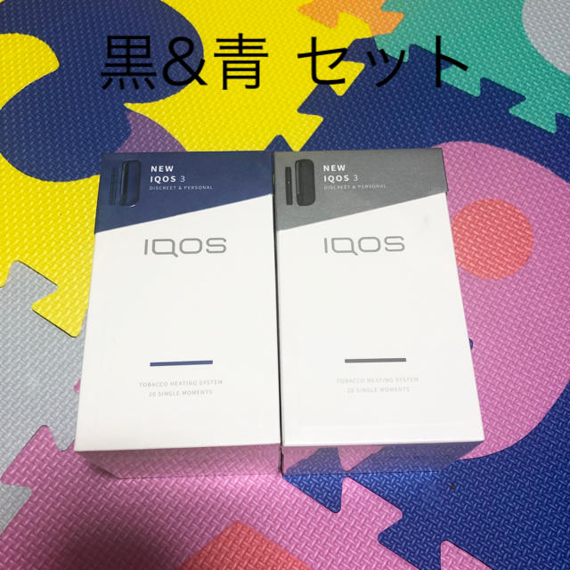 【新品・未使用・未登録】IQOS3 本体 ステラブルー/ベルベットグレーファッション小物