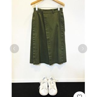 トゥデイフル(TODAYFUL)の【美品】todayful カーゴスカート(ひざ丈スカート)