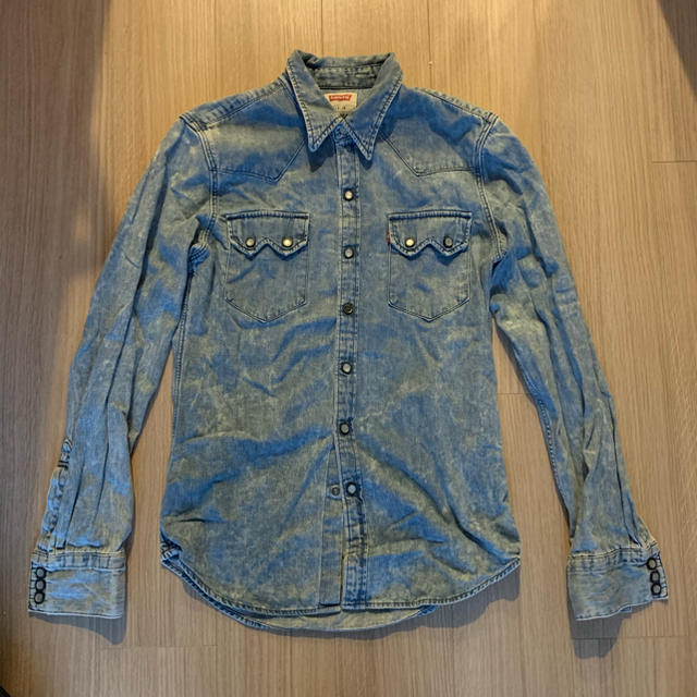 Levi's(リーバイス)のLEVI'S リーバイス デニムシャツ タイダイ リーバイス・ストラウス S メンズのジャケット/アウター(Gジャン/デニムジャケット)の商品写真