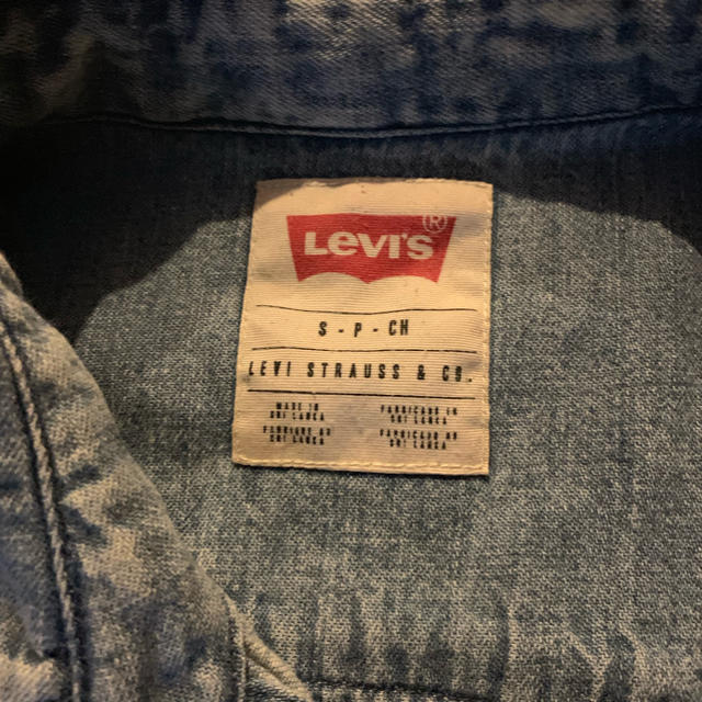 Levi's(リーバイス)のLEVI'S リーバイス デニムシャツ タイダイ リーバイス・ストラウス S メンズのジャケット/アウター(Gジャン/デニムジャケット)の商品写真