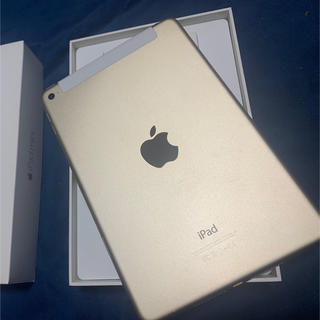 アイパッド(iPad)の【アップルストア国内版SIMフリー版 iPad mini 4 128GB】(タブレット)