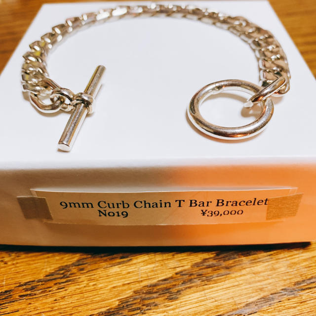 LAVER 9mm Curb Chain T  Ber  Bracelet メンズのアクセサリー(ブレスレット)の商品写真