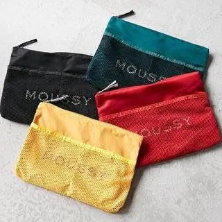 マウジー(moussy)のMOUSSYノベルティポーチstudiowearオリジナルポーチ3点セットSLY(ポーチ)