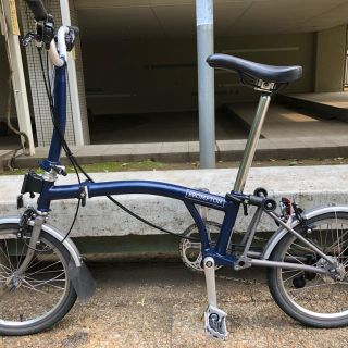 ブロンプトン(BROMPTON)の2018ブロンプトンM6L-Xチタンスーパーライトモデル最高級Brompton (自転車本体)