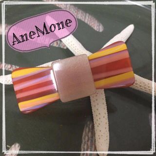 アネモネ(Ane Mone)の＊AneMone＊アクリルバレッタ♡(バレッタ/ヘアクリップ)