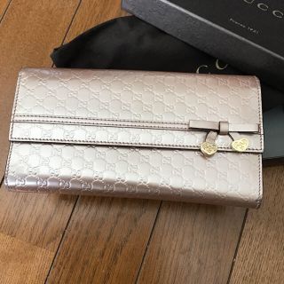 グッチ(Gucci)のエナメル長財布 GUCCI(財布)