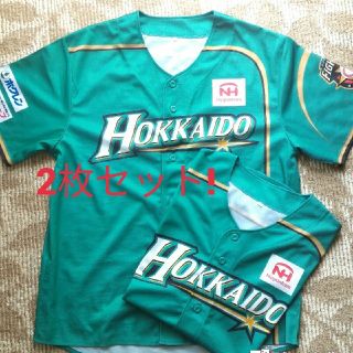 ホッカイドウニホンハムファイターズ(北海道日本ハムファイターズ)の2019 WELOVEHOKKAIDO ユニフォーム　　　　　　　　　2枚セット(ウェア)