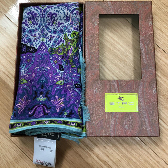 ETRO(エトロ)のお値下げしました。新品・未使用・エトロ☆ストール メンズのファッション小物(ストール)の商品写真