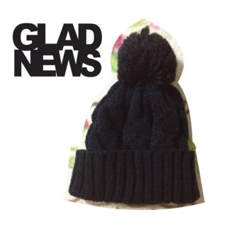 グラッドニュース(GLAD NEWS)のニット帽(ニット帽/ビーニー)