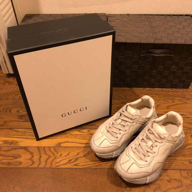 Gucci(グッチ)の7/15まで限定 美品 Gucci グッチ Rhyton ライトン size6  メンズの靴/シューズ(スニーカー)の商品写真