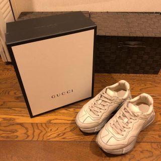 グッチ(Gucci)の7/15まで限定 美品 Gucci グッチ Rhyton ライトン size6 (スニーカー)