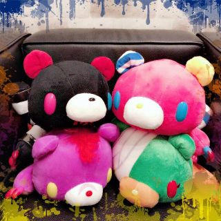 タイトー(TAITO)の【新品】グル～ミ～×ナンバカ コラボぬいぐるみ〈全４種〉コンプセット（非売品）(キャラクターグッズ)