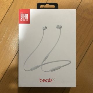 ビーツバイドクタードレ(Beats by Dr Dre)のbeats X ワイヤレスイヤホン(ストラップ/イヤホンジャック)