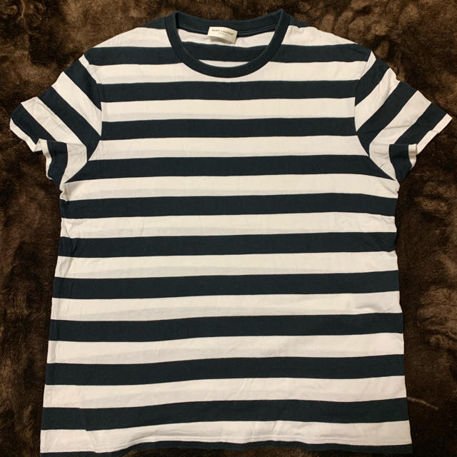 Saint Laurent(サンローラン)のサンローラン ボーダーTシャツ 登坂広臣着用 メンズのトップス(Tシャツ/カットソー(半袖/袖なし))の商品写真