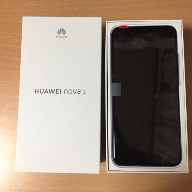 ANDROID(アンドロイド)のHUAWEI nova3  アイリスパープル スマホ/家電/カメラのスマートフォン/携帯電話(スマートフォン本体)の商品写真