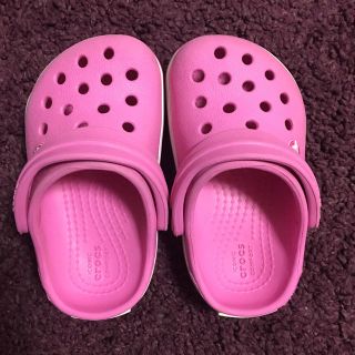 クロックス(crocs)のクロックス キッズ ピンク(サンダル)