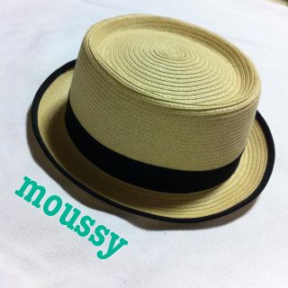 マウジー(moussy)のmoussy♡カンカン帽(ハット)