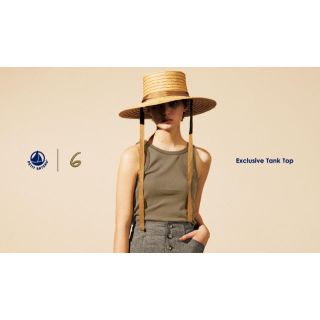 ビューティアンドユースユナイテッドアローズ(BEAUTY&YOUTH UNITED ARROWS)のhiyo様PETIT BATEAU for 6 タンクトップ◆ベージュ(タンクトップ)