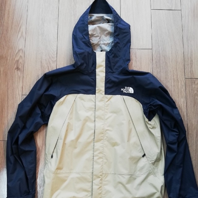 The North Face ドットショットジャケット ネイビーベージュSサイズ