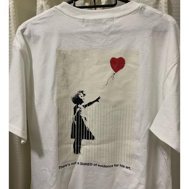 BEAUTY&YOUTH UNITED ARROWS(ビューティアンドユースユナイテッドアローズ)の<Banksy> SHURETTA Tシャツ L バンクシー シュレッター メンズのトップス(Tシャツ/カットソー(半袖/袖なし))の商品写真