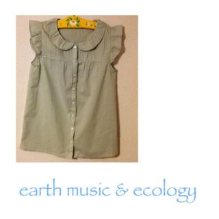 アースミュージックアンドエコロジー(earth music & ecology)のノースリーブ ブラウス(シャツ/ブラウス(半袖/袖なし))