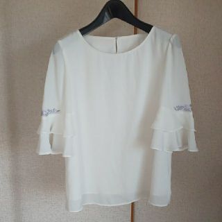 レッセパッセ(LAISSE PASSE)の【期間限定値下げ】LAISSE PASSE 刺繍 ブラウス(シャツ/ブラウス(長袖/七分))