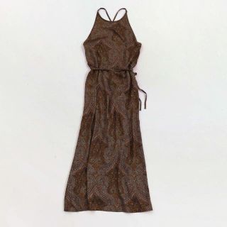 トゥデイフル(TODAYFUL)のPaisley Apron Dress(ロングワンピース/マキシワンピース)