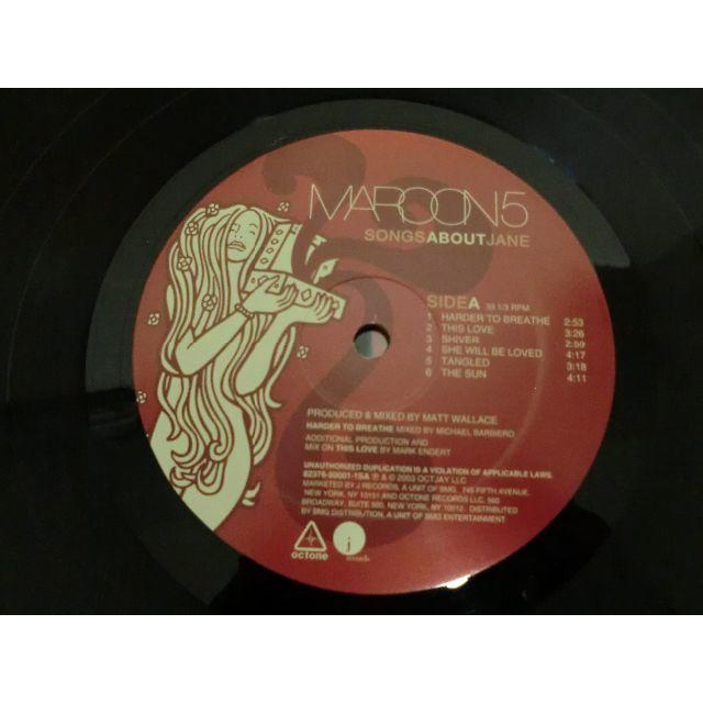 Maroon5 Songs About Jane LP US-ORIGINAL