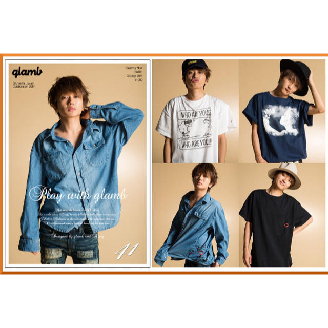 AAA 西島隆弘 Nissy glamb コラボTシャツ Lipdenim SH