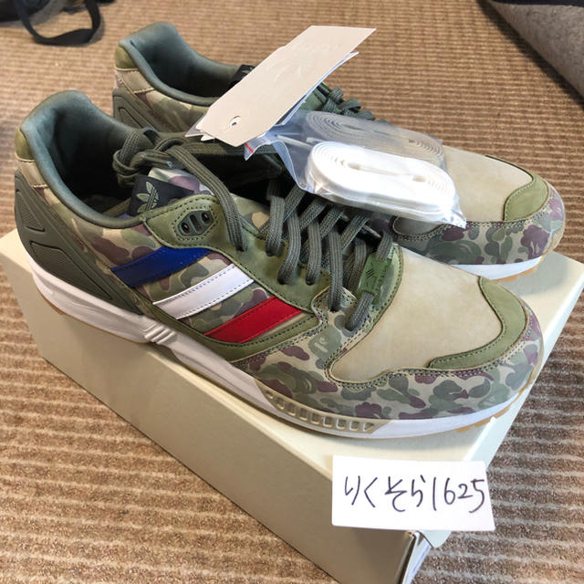 29cm adidas ZX5000 UNDEFEATED  X APE