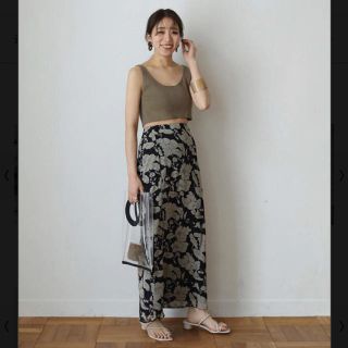 トゥデイフル(TODAYFUL)のTODAYFUL☆Flower Georgette SK(ロングスカート)