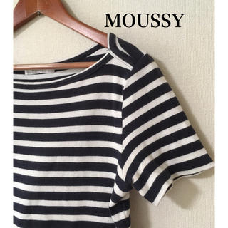 マウジー(moussy)のMOUSSY✨ボーダートップス(Tシャツ(半袖/袖なし))