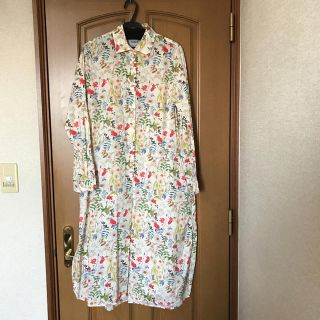 ヤエカ(YAECA)のyaeca  リバティー ロングシャツ 新品 タグなし(シャツ/ブラウス(長袖/七分))